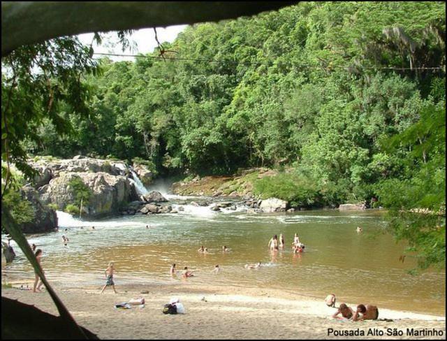 Pousada Alto Sao Martinho Bagian luar foto